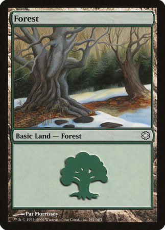 Forest (381) [Coldsnap Theme Decks] | North Game Den