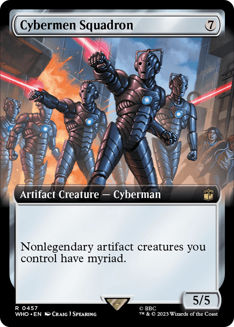 Cybermen Squadron (Extended Art) [Doctor Who] | North Game Den