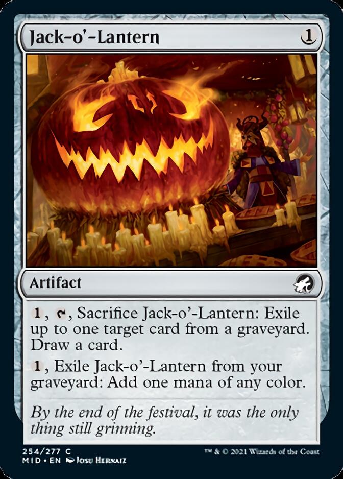 Jack-o'-Lantern [Innistrad: Midnight Hunt] | North Game Den