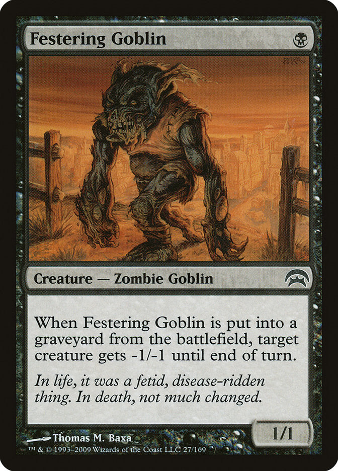 Festering Goblin [Planechase] | North Game Den