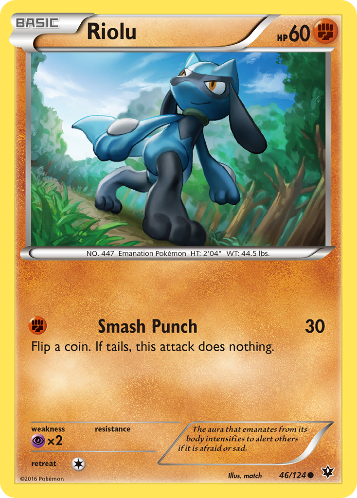 Riolu (46/124) [XY: Fates Collide] | North Game Den