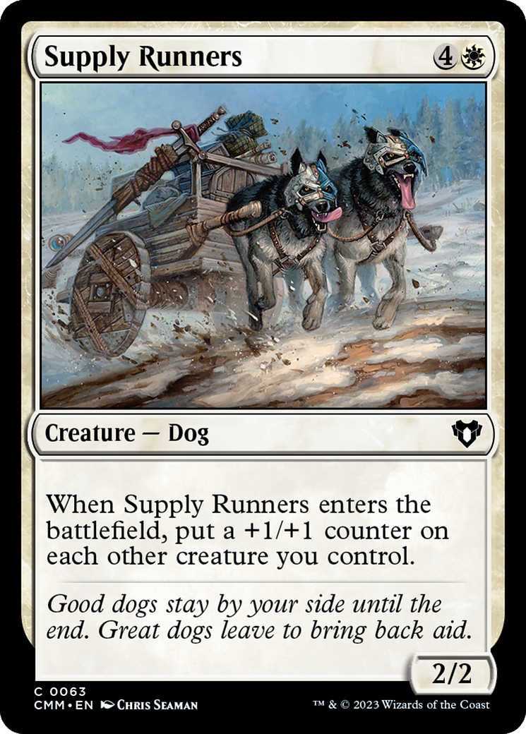 Supply Runners [Commander Masters] | North Game Den