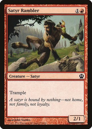Satyr Rambler [Theros] | North Game Den