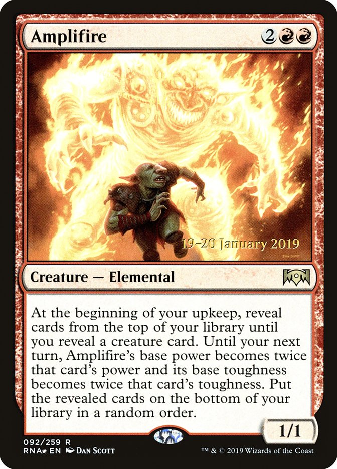 Amplifire [Ravnica Allegiance Prerelease Promos] | North Game Den