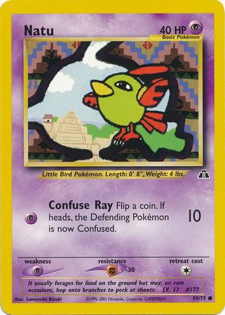 Natu (59/75) [Neo Discovery Unlimited] | North Game Den