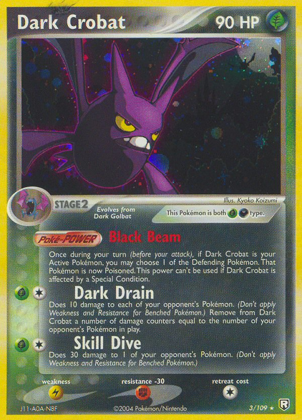 Dark Crobat (3/109) [EX: Team Rocket Returns] | North Game Den