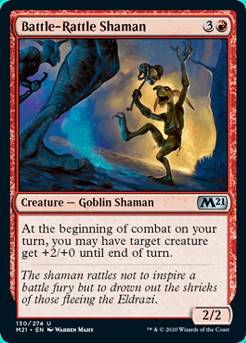 Battle-Rattle Shaman [Core Set 2021] | North Game Den