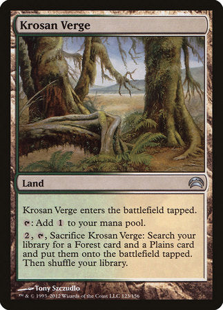 Krosan Verge [Planechase 2012] | North Game Den