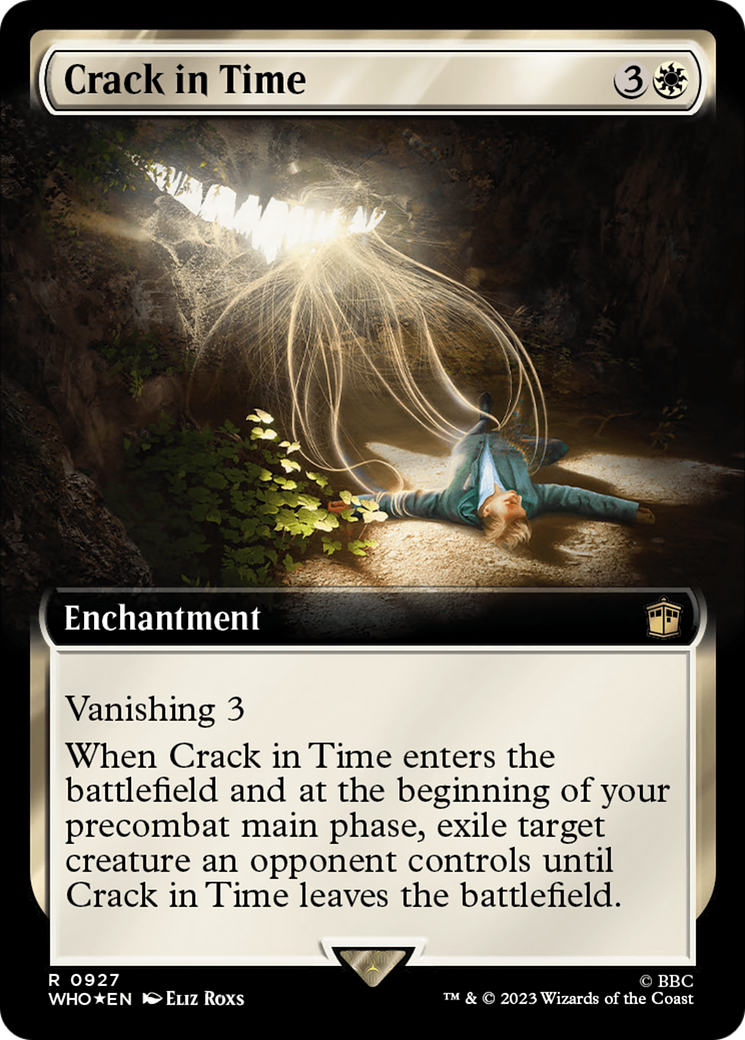 Crack in Time (Extended Art) (Surge Foil) [Doctor Who] | North Game Den
