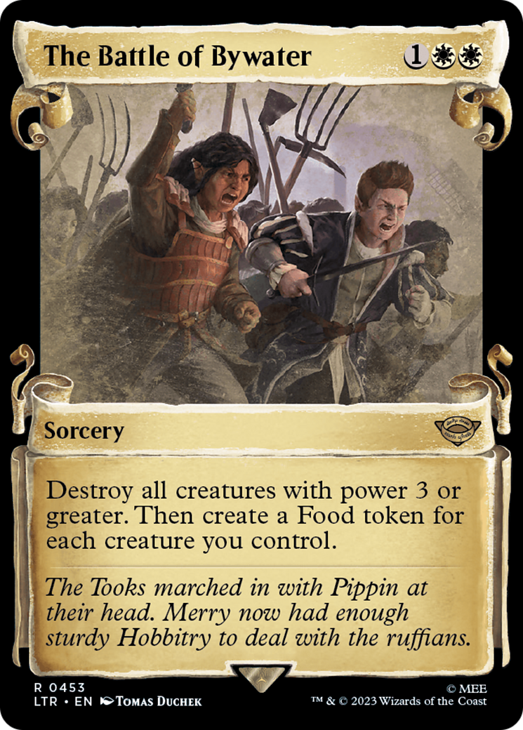 The Battle of Bywater [The Lord of the Rings: Tales of Middle-Earth Showcase Scrolls] | North Game Den