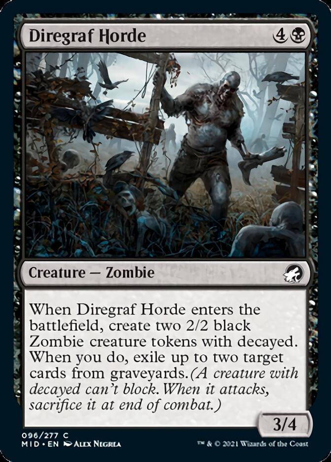 Diregraf Horde [Innistrad: Midnight Hunt] | North Game Den