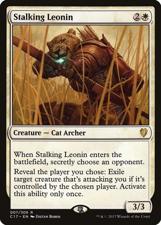 Stalking Leonin [Commander 2017] | North Game Den