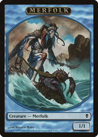 Merfolk Token [Zendikar Tokens] | North Game Den