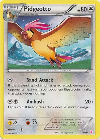 Pidgeotto (2/30) [XY: Trainer Kit 1 - Wigglytuff] | North Game Den