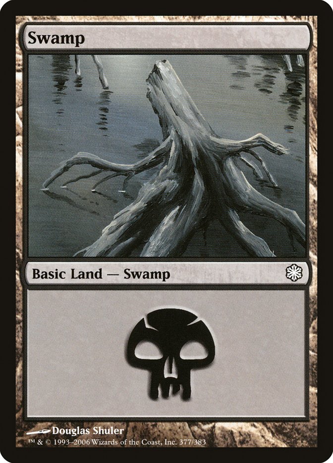 Swamp (377) [Coldsnap Theme Decks] | North Game Den