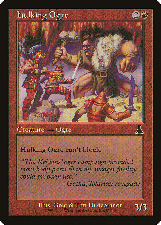 Hulking Ogre [Urza's Destiny] | North Game Den
