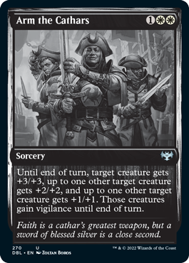 Arm the Cathars [Innistrad: Double Feature] | North Game Den