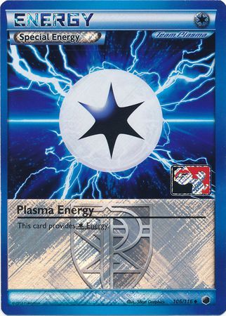 Plasma Energy (106/116) (Play Pokemon Promo) [Black & White: Plasma Freeze] | North Game Den