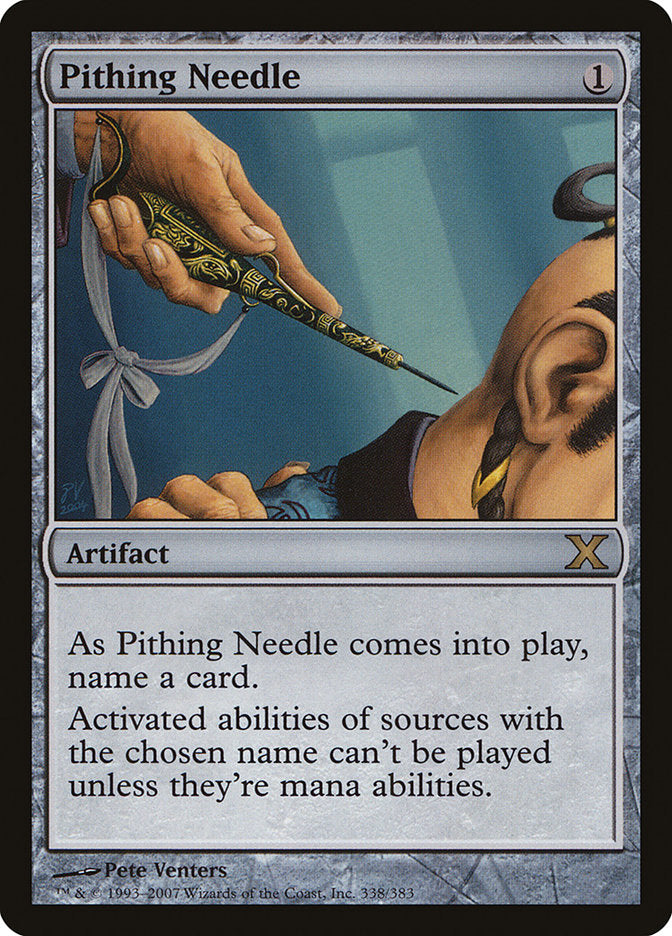 Pithing Needle [Tenth Edition] | North Game Den