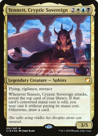 Yennett, Cryptic Sovereign [Commander 2018] | North Game Den