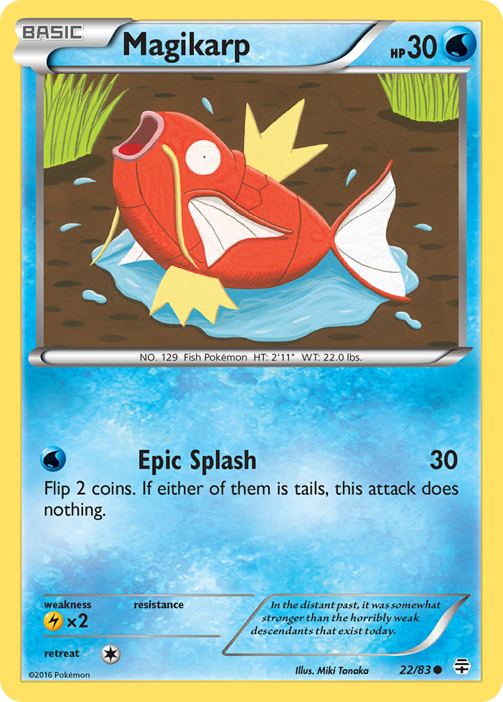 Magikarp (22/83) [XY: Generations] | North Game Den