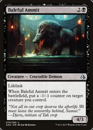 Baleful Ammit [Amonkhet] | North Game Den