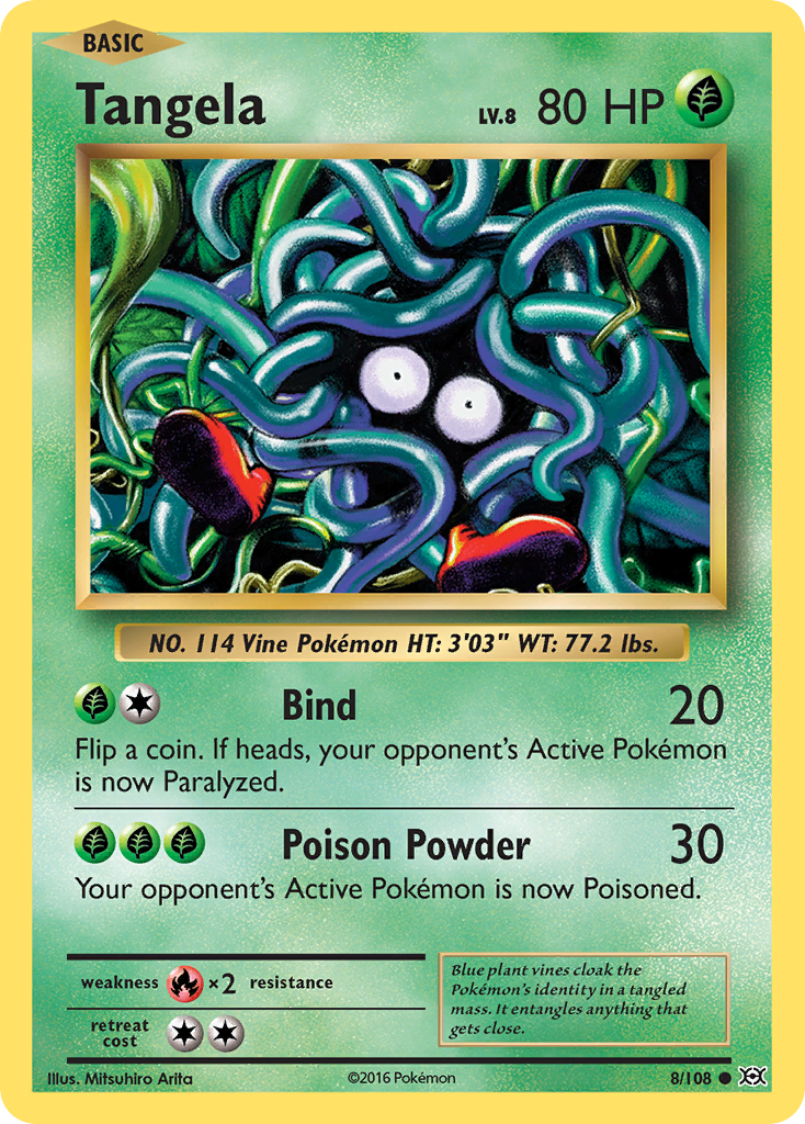 Tangela (8/108) [XY: Evolutions] | North Game Den