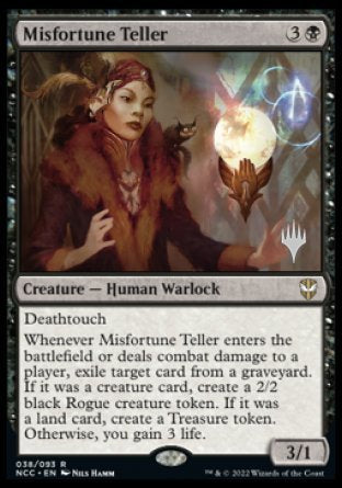 Misfortune Teller (Promo Pack) [Streets of New Capenna Commander Promos] | North Game Den