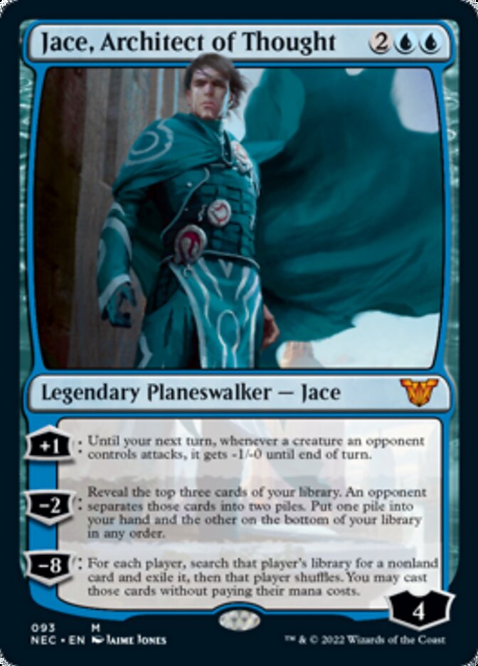 Jace, Architect of Thought [Kamigawa: Neon Dynasty Commander] | North Game Den