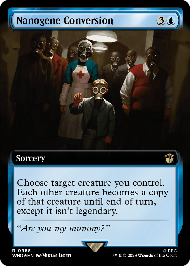 Nanogene Conversion (Extended Art) (Surge Foil) [Doctor Who] | North Game Den