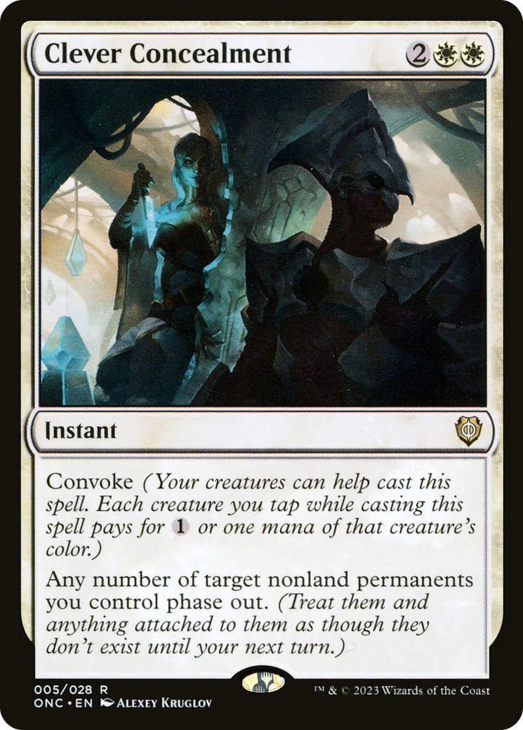 Clever Concealment [Phyrexia: All Will Be One Commander] | North Game Den