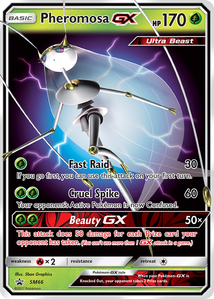 Pheromosa GX (SM66) [Sun & Moon: Black Star Promos] | North Game Den