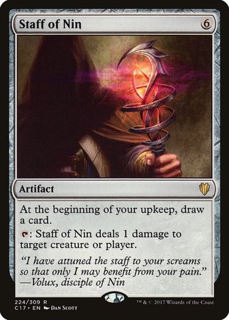 Staff of Nin [Commander 2017] | North Game Den