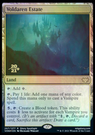 Voldaren Estate [Innistrad: Crimson Vow Prerelease Promos] | North Game Den