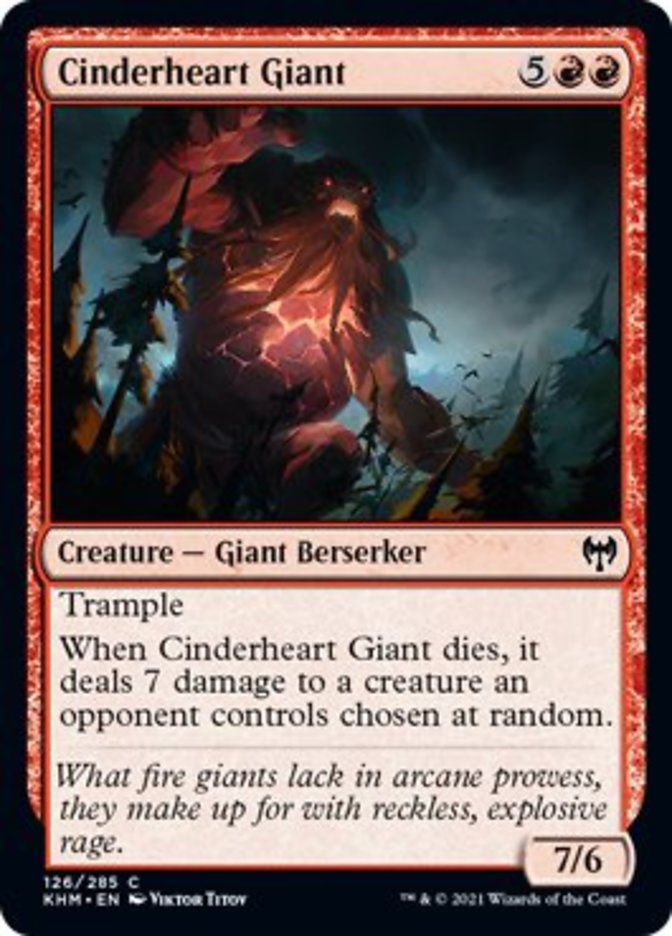 Cinderheart Giant [Kaldheim] | North Game Den