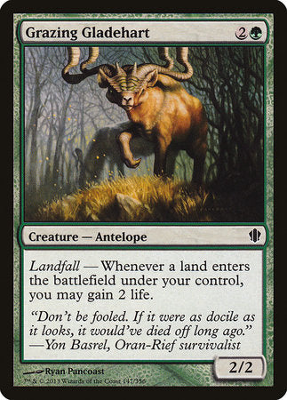 Grazing Gladehart [Commander 2013] | North Game Den