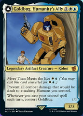 Goldbug, Humanity's Ally // Goldbug, Scrappy Scout [Universes Beyond: Transformers] | North Game Den