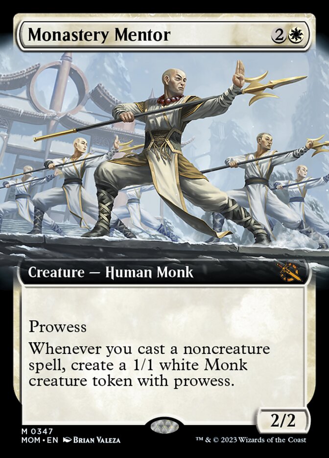 Monastery Mentor (Extended Art) [March of the Machine] | North Game Den