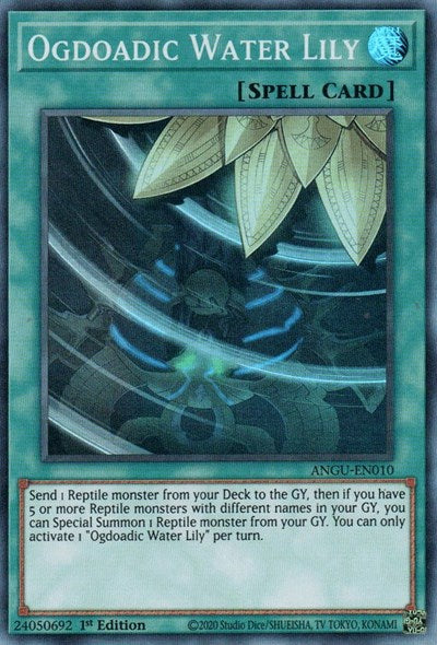 Ogdoadic Water Lily (Super Rare) [ANGU-EN010] Super Rare | North Game Den