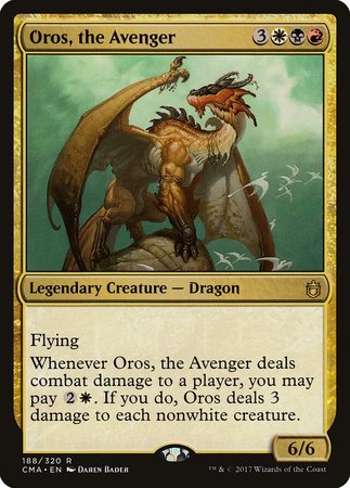 Oros, the Avenger [Commander Anthology] | North Game Den