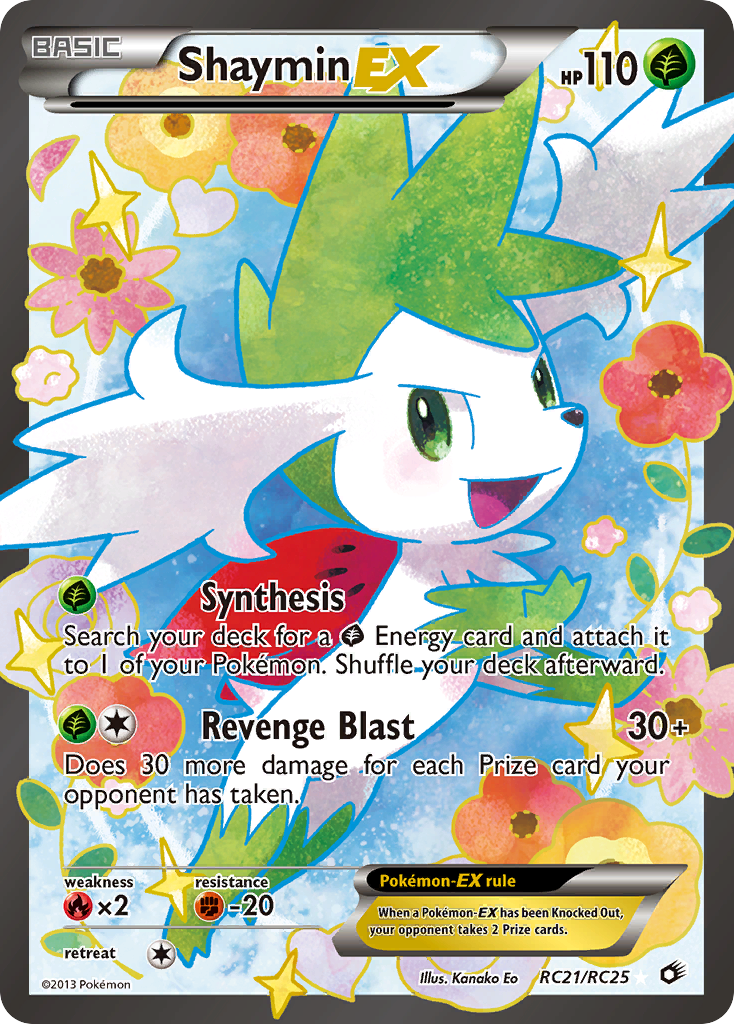 Shaymin EX (RC21/RC25) [Black & White: Legendary Treasures] | North Game Den