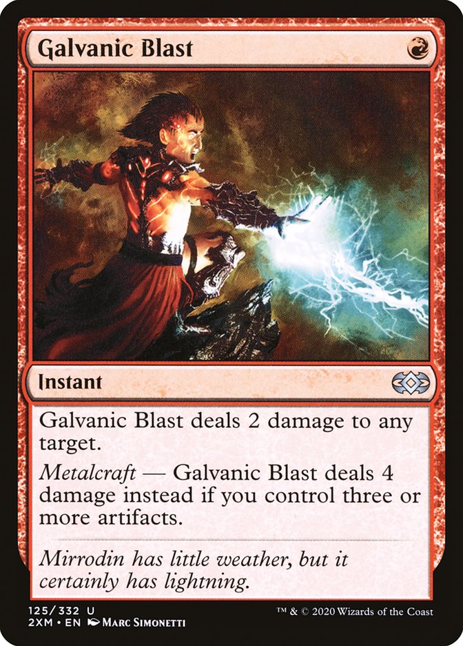 Galvanic Blast [Double Masters] | North Game Den