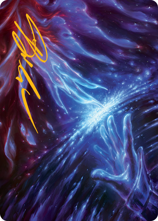 Transcendent Message Art Card (Gold-Stamped Signature) [March of the Machine Art Series] | North Game Den