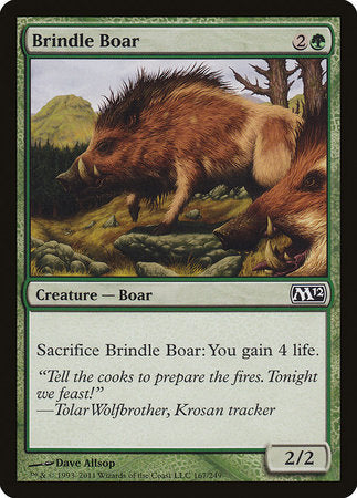 Brindle Boar [Magic 2012] | North Game Den
