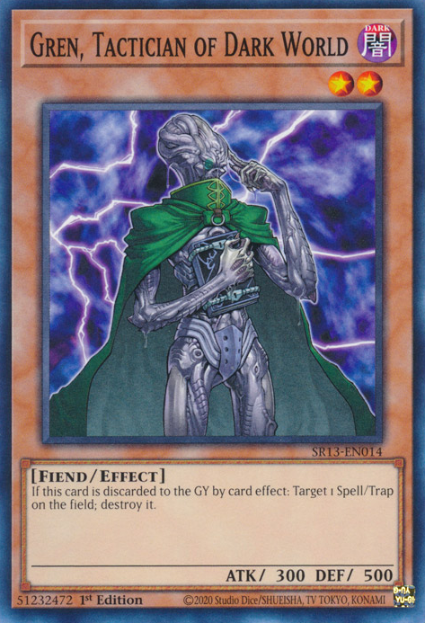 Gren, Tactician of Dark World [SR13-EN014] Common | North Game Den