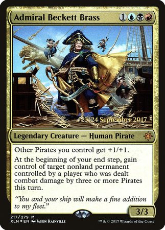 Admiral Beckett Brass [Ixalan Promos] | North Game Den