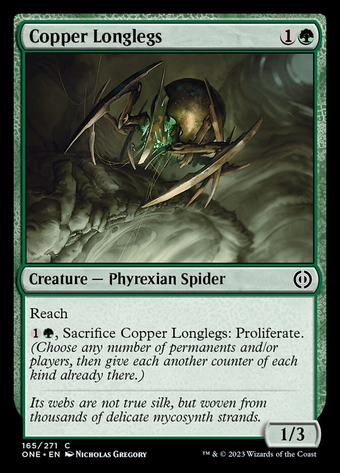 Copper Longlegs [Phyrexia: All Will Be One] | North Game Den