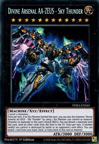 Divine Arsenal AA-ZEUS - Sky Thunder [PHRA-EN045] Secret Rare | North Game Den