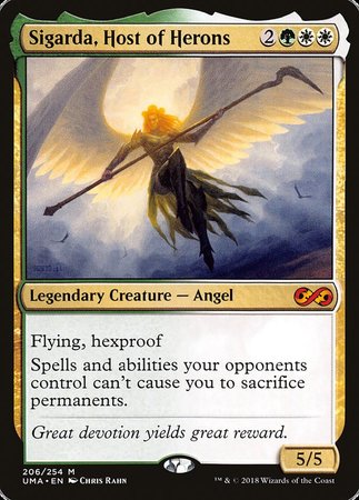 Sigarda, Host of Herons [Ultimate Masters] | North Game Den