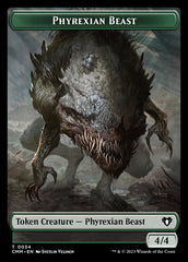 Eldrazi Scion // Phyrexian Beast Double-Sided Token [Commander Masters Tokens] | North Game Den